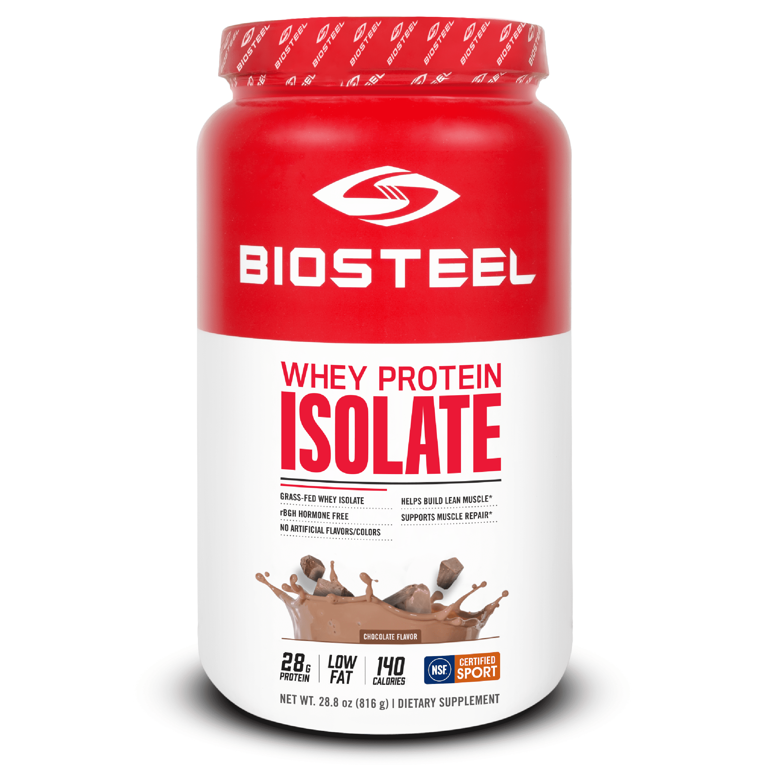 BioSteel Whey Protein Isolate Powder, GrassFed and NonGMO Post