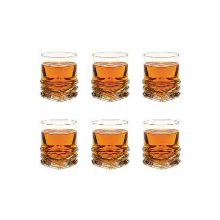 Vikko 3.25 Ounce Shot Glasses, Set of 6 Small Liquor and Spirit Glasses, Durable Tequila Bar Glasses For Alcohol and Espresso Shots, 6 Piece Shooter Glass Set (LAL)