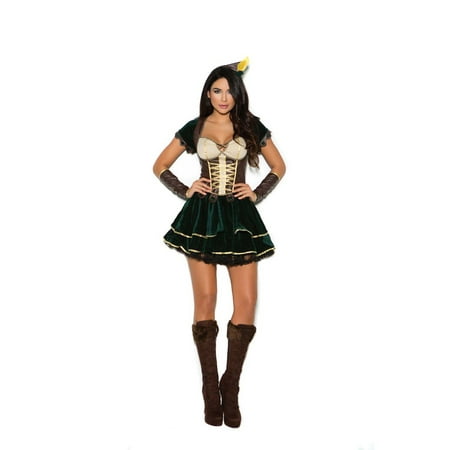 Elegant Moments Womens Archer Hunter Ranger Halloween Roleplay Costume