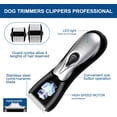 thumbnail image 5 of EverPet Dog Clippers, Waterproof, Washable Dog Grooming Trimmer Kit,Professional Cordless Dog Shaver USB Rechargeable, for Pets, Dogs, Cats, Rabbits, 5 of 6