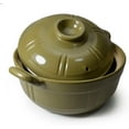 thumbnail image 3 of Casserole Clay Pot Heat-resistant Premium Ceramic Bowls Lid Cooking Soup Crock French Onion (50 oz/1500ml), 3 of 5