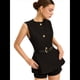 thumbnail image 1 of Blazer Sin Mangas para Mujer, Chaleco de Verano 2025, Moderno Chaleco de Traje de Negocios con Botones, Prendas de Abrigo Negro S, 1 of 10