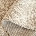 thumbnail image 6 of SAFAVIEH Natura Montana Diamond Area Rug, Brown/Ivory, 6' x 6' Square, 6 of 8
