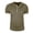 Army Green, variant on Mens Fashion Casual Front Placket Basic Short Sleeve Henley T-Shirts Dark Blue,S
