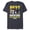 Navy Heather, variant on Best Vacation in the Galaxy Family Group Trip 2025 - Short Sleeve Blended T-Shirt for Adults - Customized-Purple