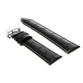 thumbnail image 2 of 22MM LEATHER WATCH STRAP BAND DEPLOYMENT CLASP BUCKLE FOR BREGUET WATCH BLACK WS, 2 of 2