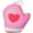Heart Mitten, variant on Holiday Cookies Mini Microbead Pillow Backpack Charm - Candy Scented Heart Mitten