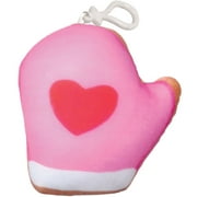 iscream Holiday Cookies Mini Microbead Pillow Backpack Charm - Candy Scented Heart Mitten