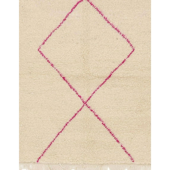 Ahgly Company Machine Washable Indoor Rectangle Abstract Pastel Orange Area Rugs, 2' x 4'