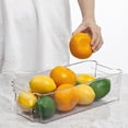 thumbnail image 2 of Set Of 1 Pantry Organizers - Organizers For Freezers, Kitchen Countertops And Cabinets-Clear Plastic Pantry Storage Racks, 2 of 7