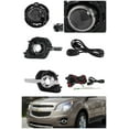 thumbnail image 2 of Chevy Equinox LT LTZ LX Clear Lens Bumper Driving Fog Lights+Bulbs+Switch, 2 of 2