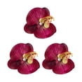 thumbnail image 4 of Pasadores de flores, pinza para el pelo, suministros de peinado para el cabello, decoración, tocado para escenario, espectáculo, actividades de Púrpura, 4 of 8