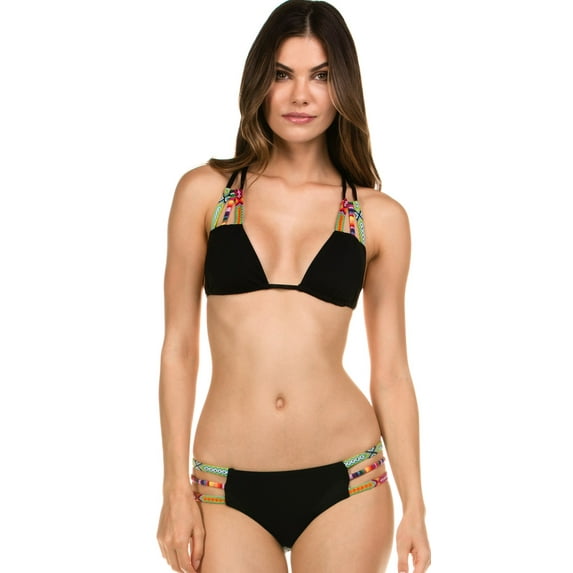 Isabella Rose Besties Maui Bikini Bottom 4104274 Black / Medium