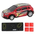 thumbnail image 1 of Mini vehículo de carreras RC de 4 vías, coche de derrape, escala 1:64, tamaño bolsillo, juguete de control remoto para interior y exterior, para niños de 3 años o más, color rojo., 1 of 14
