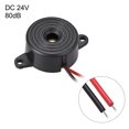 thumbnail image 2 of 2Pcs Zumbador Electrónico Activo de Alarma Piezo DC 24V Sonido Continuo Beep Altavoz, 2 of 5