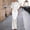 White, variant on NTACZA Women'S Dresses Formal 3/4 Sleeve Maxi Wedding Guest Dresses Round Neck Dressy Black L