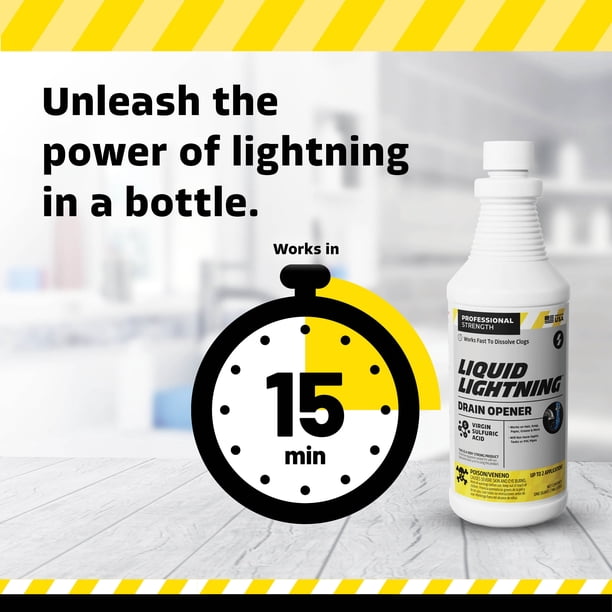4pk Liquid Lightning Acid - Walmart Business Supplies