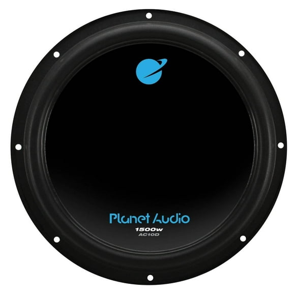 Planet Audio AC10D Caisson de Basses pour Voiture 10 Pouces 1500 Watts 4 Ohms à Double Bobine Vocale