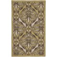 thumbnail image 3 of SAFAVIEH Chelsea Meridith Floral Wool Runner Rug, Brown/Green, 2'6" x 10', 3 of 6