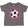 thumbnail image 3 of Inktastic Soccer Player Girls Sports Ball Girls Toddler T-Shirt, 3 of 5