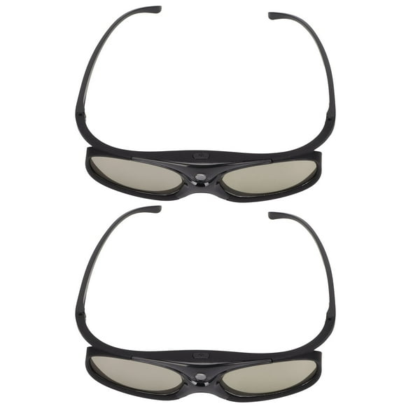 2 gafas 3D con obturador activo de 144 Hz, lentes LCD DLP LinK, gafas 3D para proyectores 3D DLP