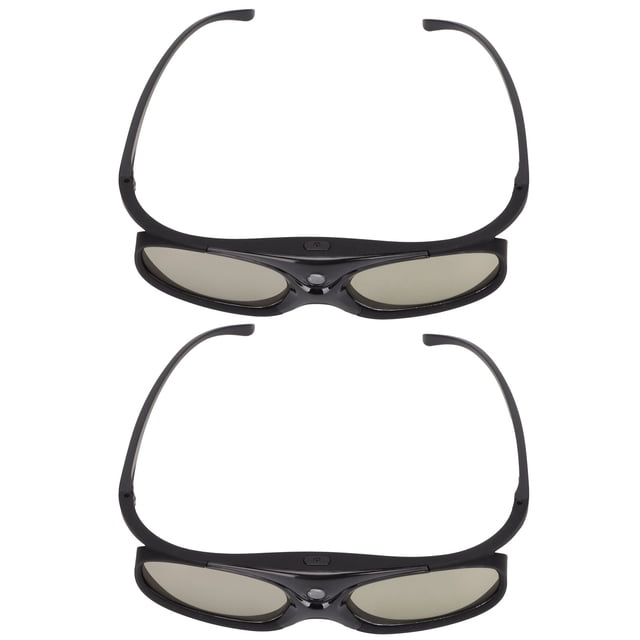 2 gafas 3D con obturador activo de 144 Hz, lentes LCD DLP LinK, gafas 3D para proyectores 3D DLP