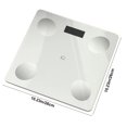 thumbnail image 3 of Usloyux Under $5 Smart BMI Scale, High Precision Bluetooth Electronic Body Weight Scale, Glass Design with App Connectivity, Digital Weight Measurement for Health Tracking, 3 of 9