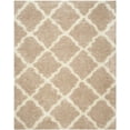thumbnail image 5 of SAFAVIEH Daley Geometric Plush Shag Area Rug, Beige/Ivory, 8' x 10', 5 of 8