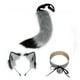 thumbnail image 1 of Diadema con orejas de felpa y cola de gato Fernando para mujeres y niñas Cosplay de Lolita, 1 of 8