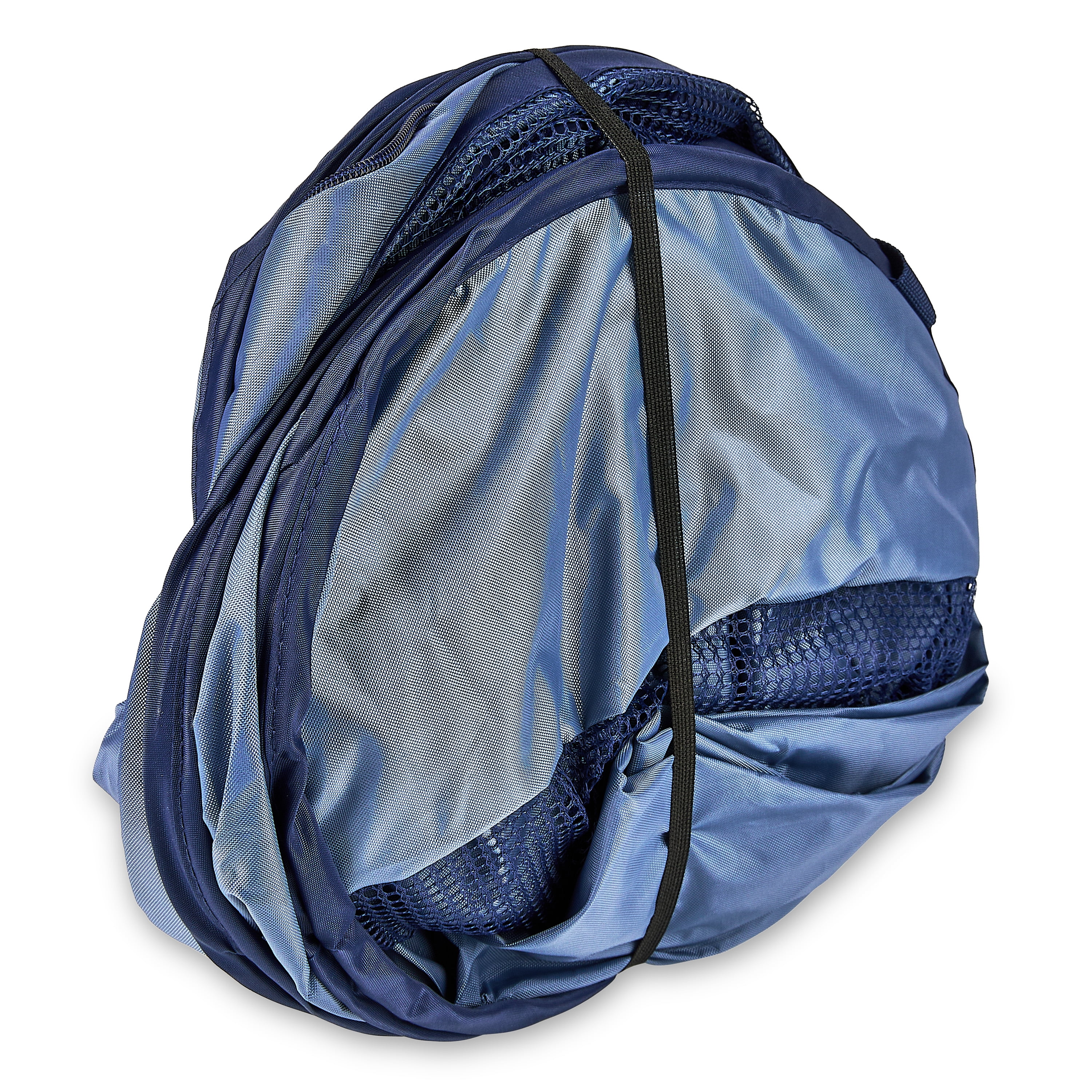 Vibrant Life Soft-Sided Pop Open Dog Kennel, Blue, Large