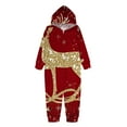 thumbnail image 6 of SwiftWear Family Matching Christmas Pajamas Set Xmas Pjs Soft Long Sleeve Holiday Sleepwear Jumpsuit for Boys Girl Kids, 6 of 6