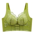 thumbnail image 2 of IFNND Push Up Bra for Women Women's Comfortable Breast Casual Bra Underwear Sexy Lace Large Size Comfortable Convenient No Wire Buckle Bra, 2 of 5