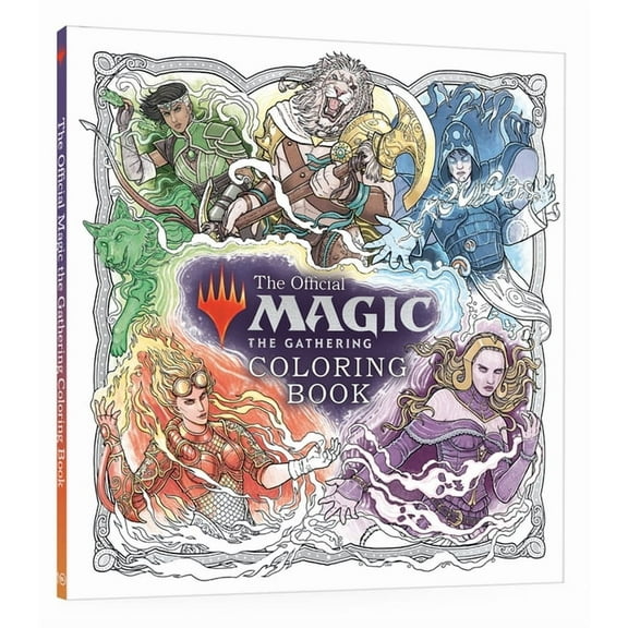 The Official Magic: The Gathering Coloring Book (Paperback)