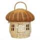 thumbnail image 1 of Cesta de Mimbre Tejida A Mano con Forma de , Cesta de Paja para Guardar Juguetes para Niños., 1 of 5