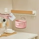 thumbnail image 5 of Cesta colgante de cocina para garbanzos, jengibre y ajo. Cesta de almacenamiento de cocina, estante pequeño, estilo moderno, colgante, portátil, de metal, para dormitorio, alta capacidad,, 5 of 9