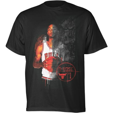Big Men's Nba Bulls Rose Graphic Tee