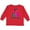 Red, variant on Inktastic Big Sistersaurus Girls Long Sleeve Toddler T-Shirt