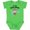 Apple Green, variant on Inktastic I'm the Little Cousin-monkey-blu Boys Baby Bodysuit