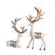 thumbnail image 4 of Esculturas de ciervos, figuritas decorativas, adornos modernos de escritorio, estatuas de animales para oficina, sala de estar, dormitorio, decoración, 4 of 8
