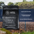 thumbnail image 2 of Supply Solutions HumiPro(K) WSP 1 lb | Premium Humic and Fulvic Powder Fertilizer for Lush Plants and Lawns - Superior Soil Conditioning - Works on Any Grass Type (1lb), 2 of 6