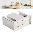 thumbnail image 1 of Escurridor de utensilios de acero inoxidable, organizador moderno de cocina para cubcipios, Cubios, Tenedores, Cuchillos y Cucharas, Ideal para organización para Fregaderos de, 1 of 7