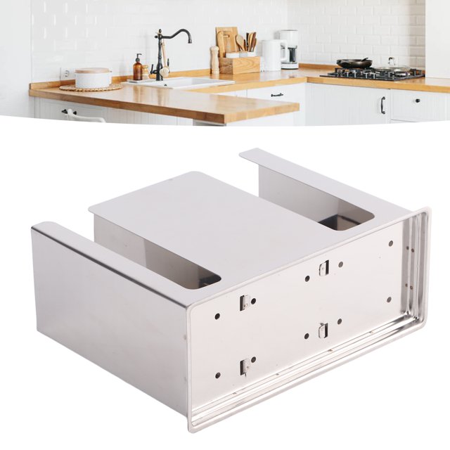 Escurridor de utensilios de acero inoxidable, organizador moderno de cocina para cubcipios, Cubios, Tenedores, Cuchillos y Cucharas, Ideal para organización para Fregaderos de
