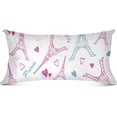 thumbnail image 4 of GZHJMY Paris Eiffel Tower King Pillowcase Super Soft Cozy Plush Pillow Case with Zipper for Sofa Bed Couch, 20 x 40 Inch, 4 of 6