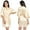 Light Gold, variant on LYMAYTER Women Bridesmaid Robes Satin Silk Sleepwear Wedding Party Lounge Robe Elegant Soft S-3XL
