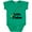 Kelly Green, variant on Inktastic Little Fisher Fishing Boys or Girls Baby Bodysuit
