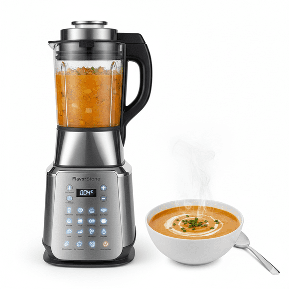Procesador de alimentos FlavorStone Diamond 15 funciones preprogramadas 2 L cuchillas Titanium motor cobre