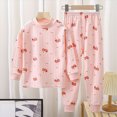 thumbnail image 2 of TOWED22 Toddler and Little Boys 2-Piece Cotton Pajamas Long Sleeve Fall Winter PJ Set Kid Robot Sleepwear 6-12 Months 12-24 Months 2t 3t 4t 5t 6t 7t 8t 9t Children,Light Pink,3-4 Y, 2 of 9