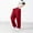 Red, variant on Odeerbi 6-15 Years Kids Boys Cotton Straight Leg Pants Cute Solid Color Casual Spring Pants with Pocket