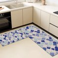 thumbnail image 5 of Kitchen Rugs Sets of 3 Non Slip Washable Kitchen Mats for Floor, Waterproof Kitchen Runner Rug, Floor Mat Carpet for Entryway, Laundry, Sink, Hallway, Bathroom, 5 of 10