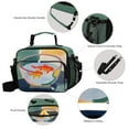 thumbnail image 3 of FORMRS Student Lunch Bag Insulated Reusable Cooler Box with Zipper Pockets, Goldfish Bowl, 3 of 9